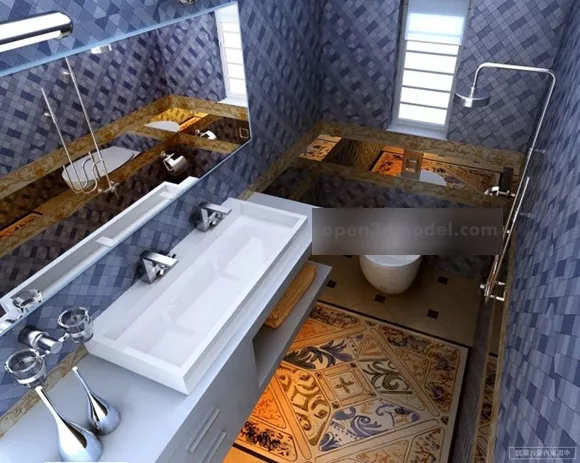 Smart Toilet 3d model