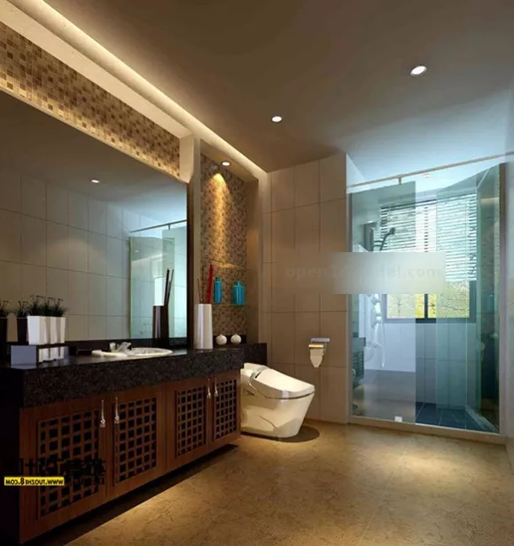 Low Toilet 3d model