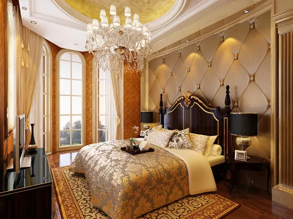 European Style Bedroom Interior V1 3d model European Style Bedroom Interior V1 3d model