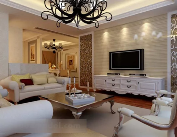 Living Room Interior V6 3d model Living Room Interior V6 3d model