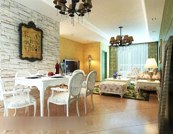 European Restaurant Interior V4 3d model European Restaurant Interior V4 3d model