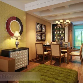 Entrance Cabinet Interior V1 3d model