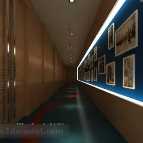 Office Area Interior V1 3d model