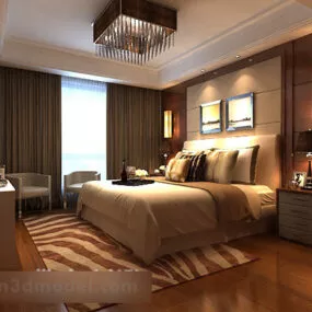 Bedroom Interior V3 3d model
