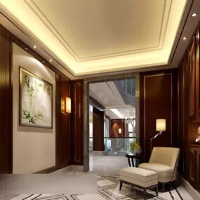 Entrance Interior V1 3d model
