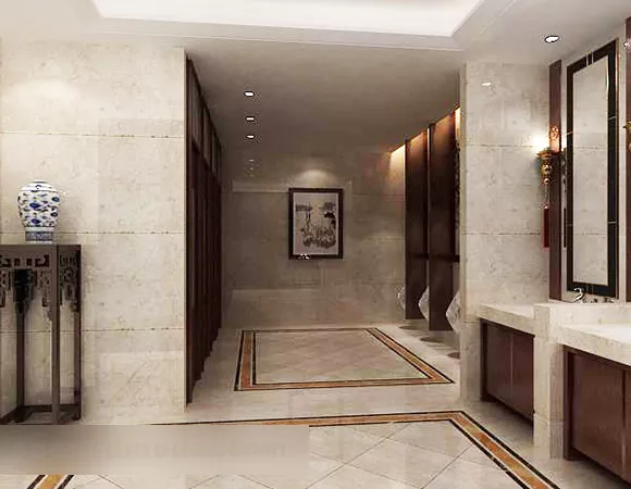 Modern Toilet Bidet With Cloth Hanger 3d model