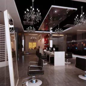 Small Office Interior 3d model