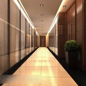 Corridor Interior V2 3d model