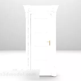European Style Door V1 3d model