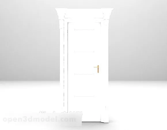 European Style Door V1 3d model European Style Door V1 3d model