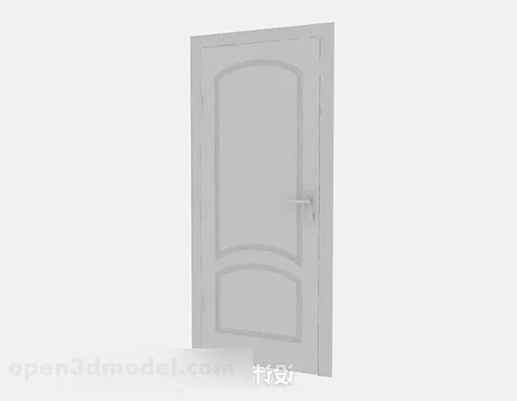 Home Wooden Door V2 3d model Home Wooden Door V2 3d model