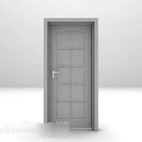 Wooden Door V3 3d model
