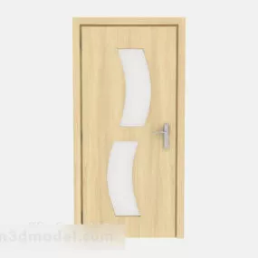 Simple Home Room Door V1 3d model