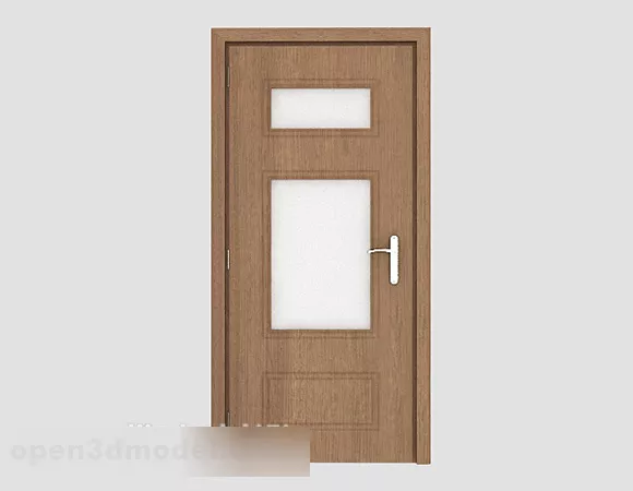 Modern Home Door 3d model Modern Home Door 3d model