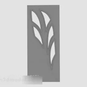 Door Leaf Carved 3d model