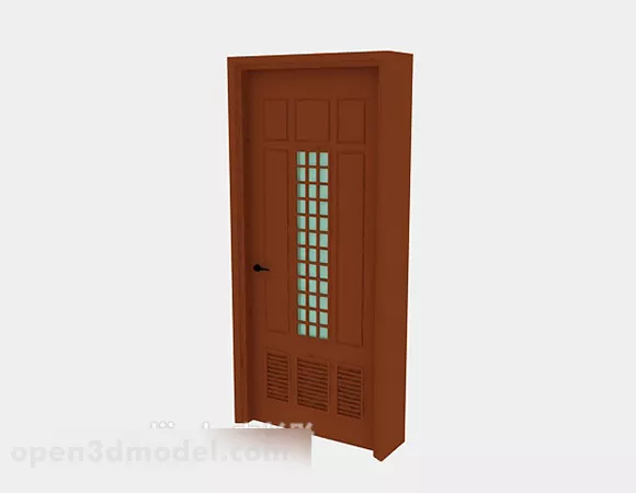 Room Door V1 3d model Room Door V1 3d model