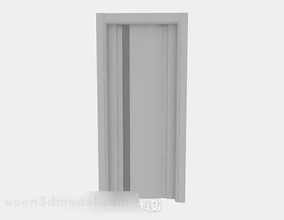 Home Wooden Door V3 3d model Home Wooden Door V3 3d model