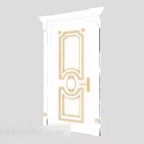 Wooden Door V11 3d model