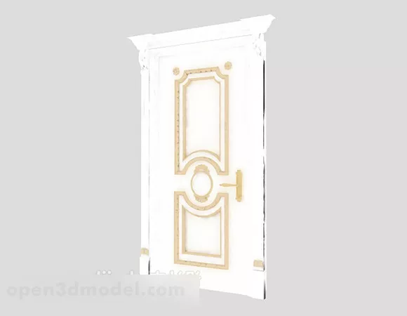 Wooden Door V11 3d model Wooden Door V11 3d model