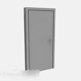 Wooden Door V12 3d model