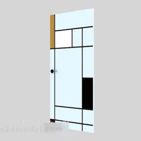 Glass Door V1 3d model