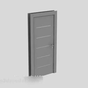 Wooden Door V15 3d model