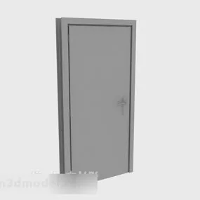 Wooden Door V19 3d model