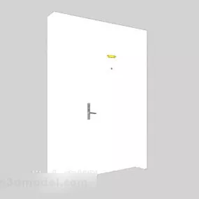 Modern Wooden Door V5 3d model