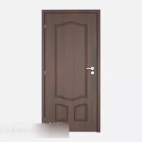 Modern Wood Door 3d model