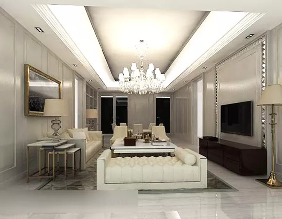 European Living Room Interior V24 3d model European Living Room Interior V24 3d model