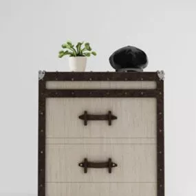 Bedside Table V1 3d model