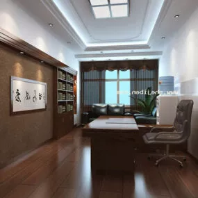 Apartment Living Room Interior V3 3d model