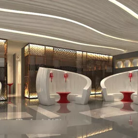 Leisure Club Interior V2 3d model