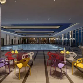 Swimming Pool Interior V1 3d model