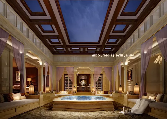 Royal Spa Room Interior 3d model Royal Spa Room Interior 3d model