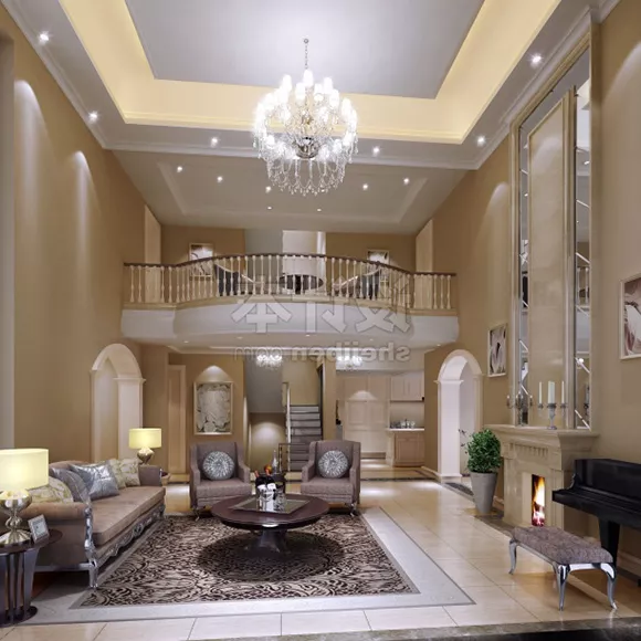 European Style Living Room Interior V14 3d model European Style Living Room Interior V14 3d model
