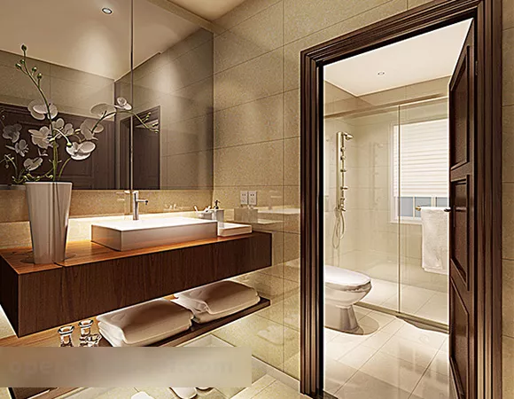 Egg Shaped Toilet Set 3d model