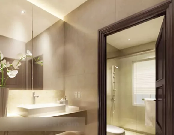 Modern Minimalist Bathroom Interior V1 3d model Modern Minimalist Bathroom Interior V1 3d model