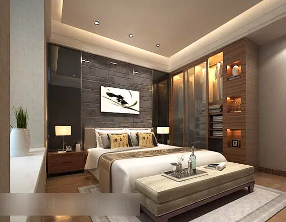 European Style Bedroom Interior V10 3d model European Style Bedroom Interior V10 3d model