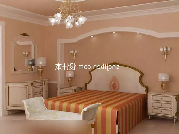 Simple Bedroom Design Interior 3d model Simple Bedroom Design Interior 3d model