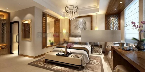 Classic Bedroom Decor Interior 3d model Classic Bedroom Decor Interior 3d model