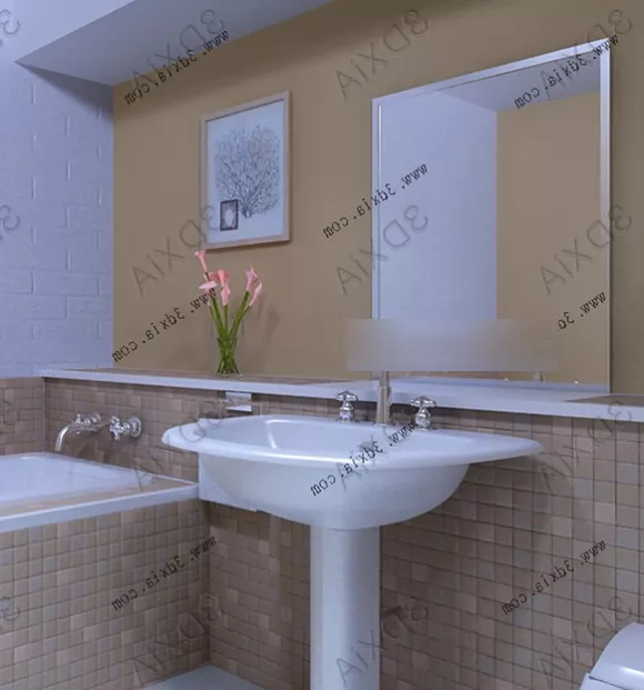 Standalone Bidet 3d model