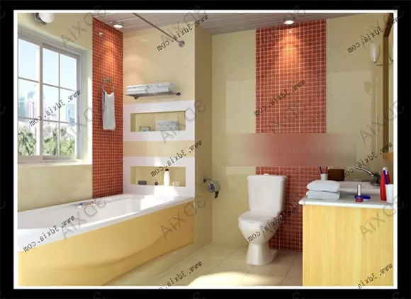 Toilet Sanitary Smooth Edge 3d model
