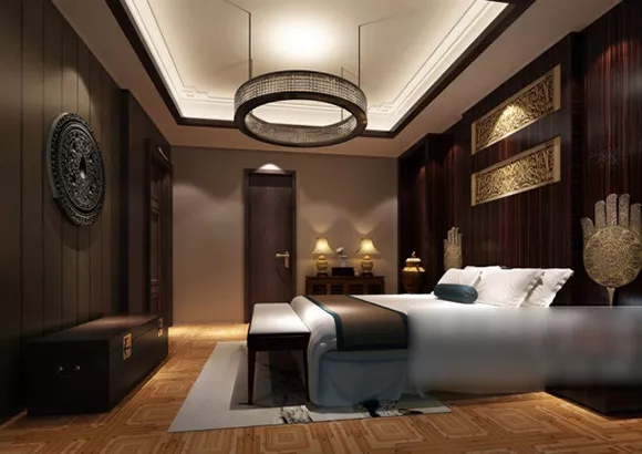 Modern Style Bedroom Interior V1 3d model Modern Style Bedroom Interior V1 3d model