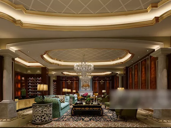 Living Room Ceiling Decoration Interior V3 3d model Living Room Ceiling Decoration Interior V3 3d model