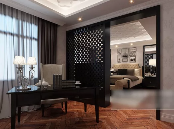 Modern Study Room Space Interior 3d model Modern Study Room Space Interior 3d model