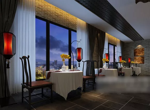 Chinese Restaurant Decor Interior 3d model Chinese Restaurant Decor Interior 3d model