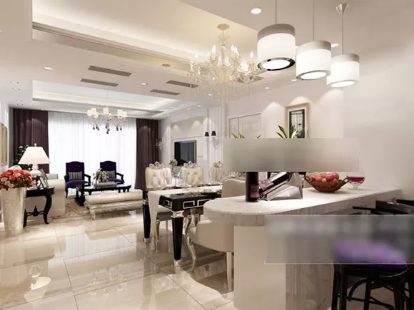 Dinning Room Bar Counter Interior 3d model Dinning Room Bar Counter Interior 3d model