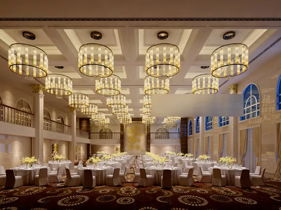 Luxury Wedding Restaurant Interior 3d model Luxury Wedding Restaurant Interior 3d model