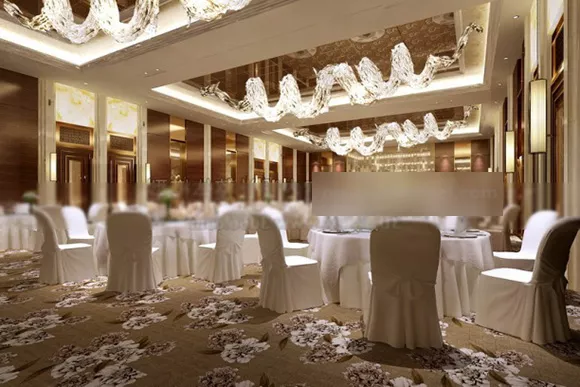 Wedding Reception Restaurant Interior 3d Model - .max, .vray - Open3dmodel